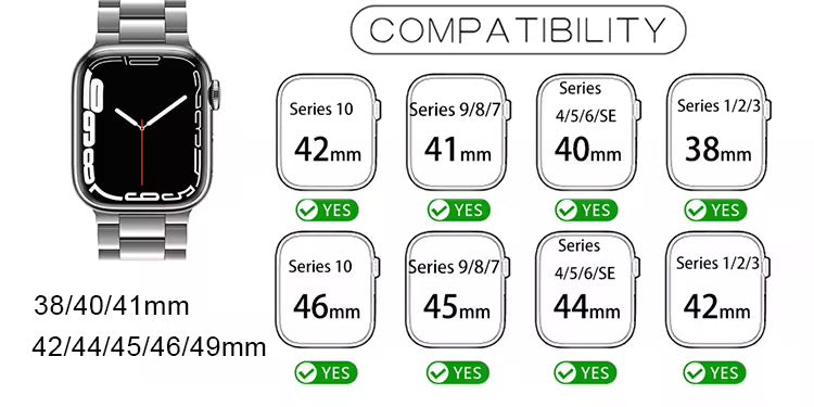 Pulseras Metálicas para Smartwatch