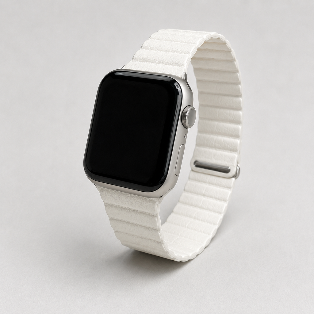 Pulsera de cuero con textura para AppleWatch