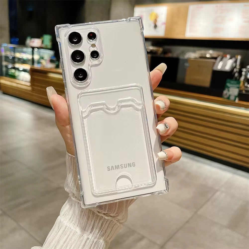 Card Case Transparente para Samsung