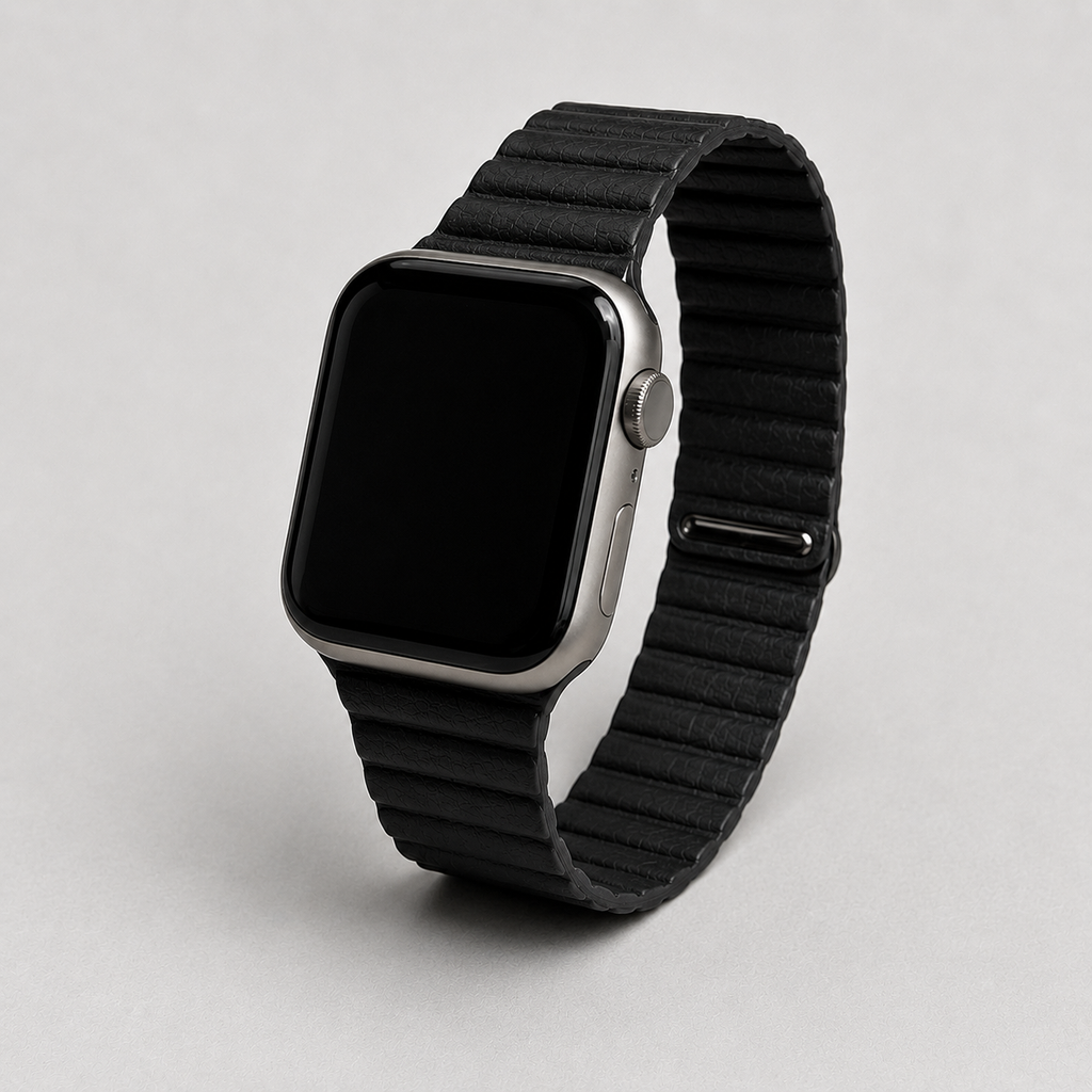 Pulsera de cuero con textura para AppleWatch