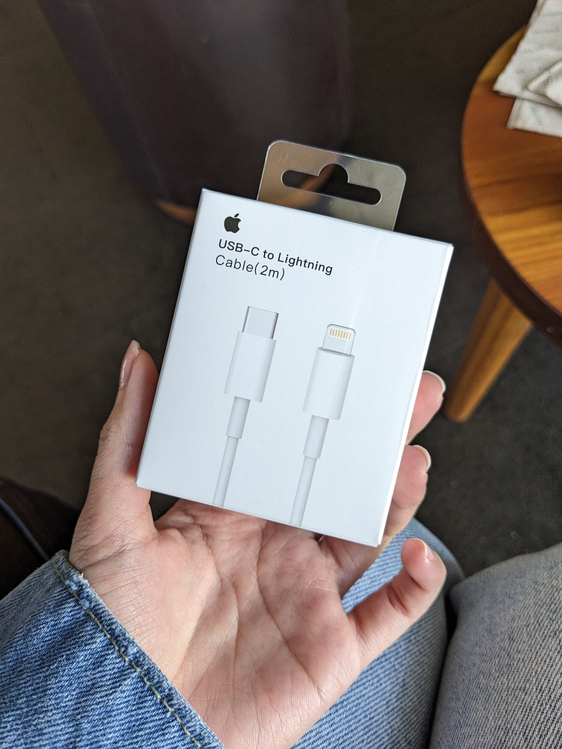 Cable USB-C a Lightning