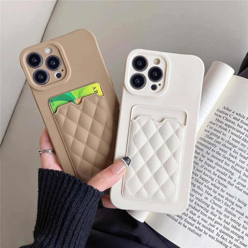 Card Case con textura