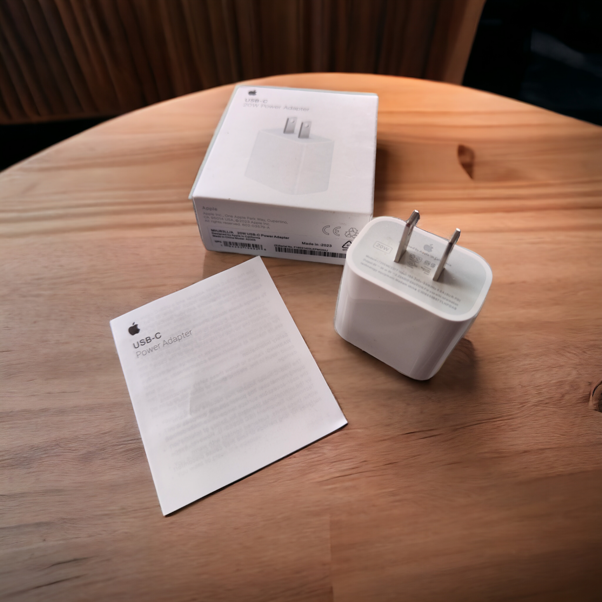 Cargador iPhone 20W